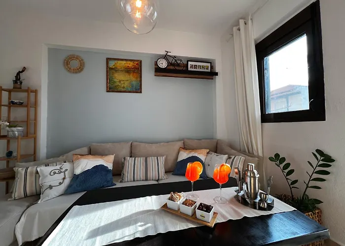 アパート Casa Portokali Chalkidiki - Modern Comfort With Authentic Greek Charm ネア・ポティダイア